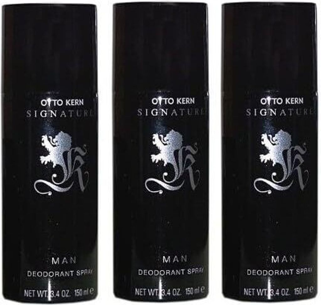 3 x OTTO KERN SIGNATURE MAN je Deo Spray 150 ml (450 ml) Produktbild 