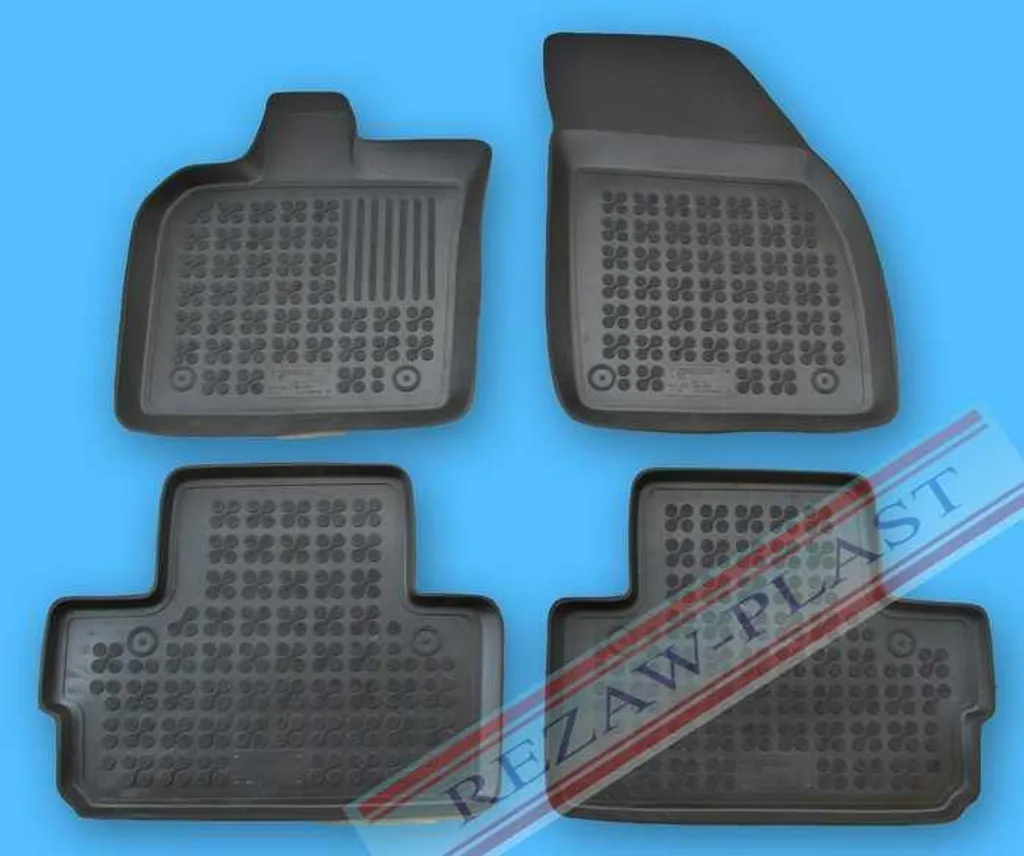 MOTOS Tappetini in gomma per auto adatto per Volvo C30 2006-2012 Migliorare il comfort di viaggio con il tappetino antiscivolo per auto