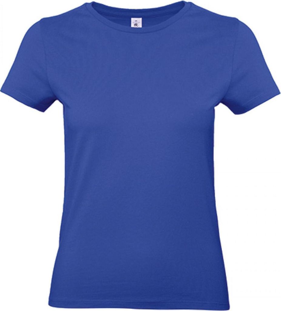 B&C TW04T | Damen T-Shirt / 100 E190 - Farbe: Cobalt Blue - Größe: S