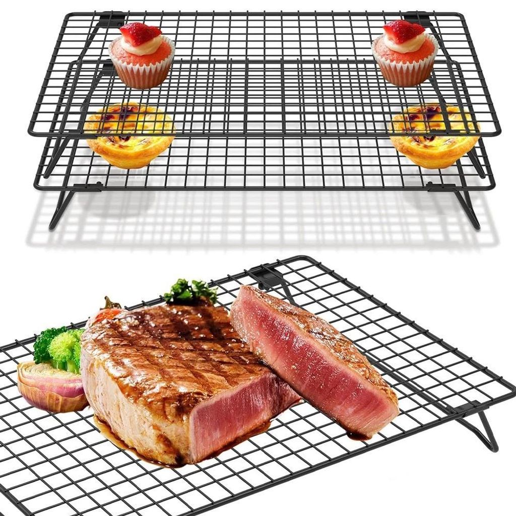 Grille de refroidissement à 3 niveaux, en acier inoxydable Image du produit 
