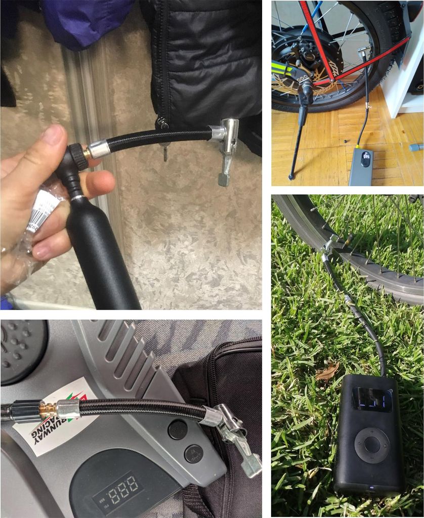 Fahrrad Motorrad Auto Reifen Luft Aufblasschlauch Aufblasbare Schlauch Schlauch Reifen Ventil Verbinden Rohr Verbindung Luft Chuck Inflator Kompres...