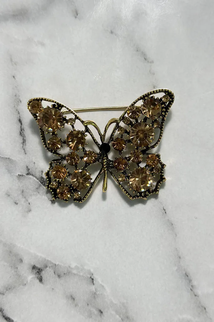 Spilla Kesi Vindole Oro-Albicocca Universale | Qualità Garantita Donna