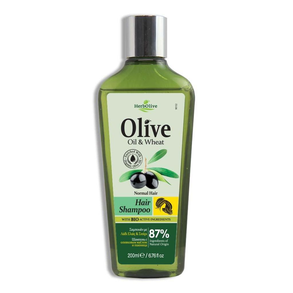 Herbolive Shampoo für normales Haar Olivenöl mit Weizen Produktbild 