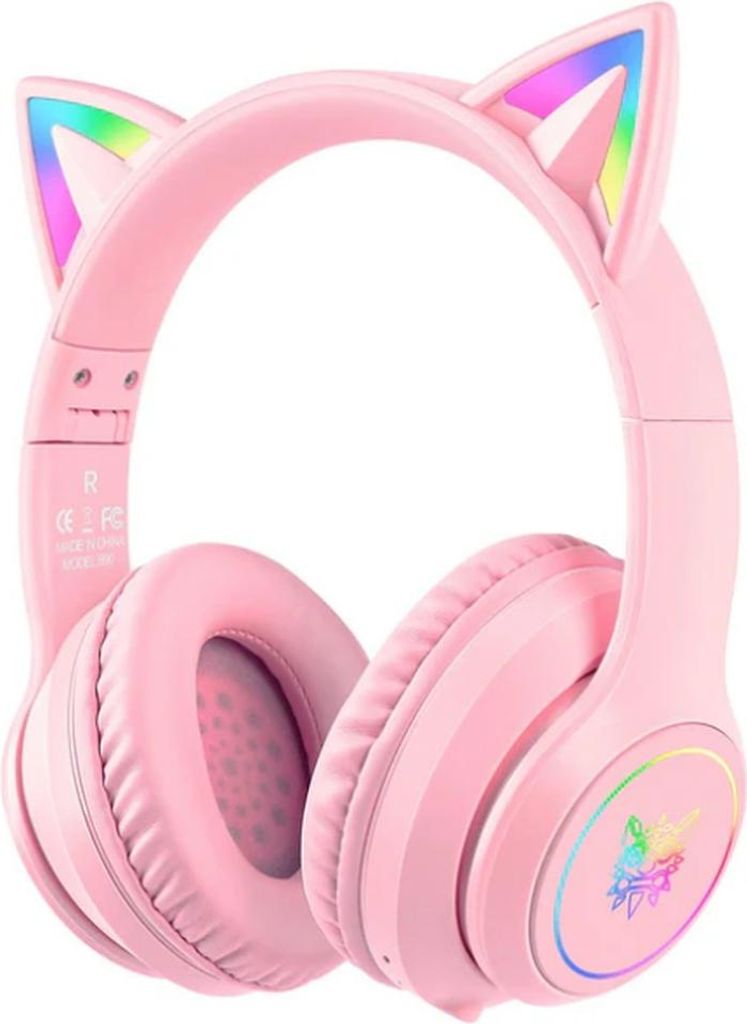 Onikuma Gaming headphones ONIKUMA B90 Pink Immagine del prodotto 