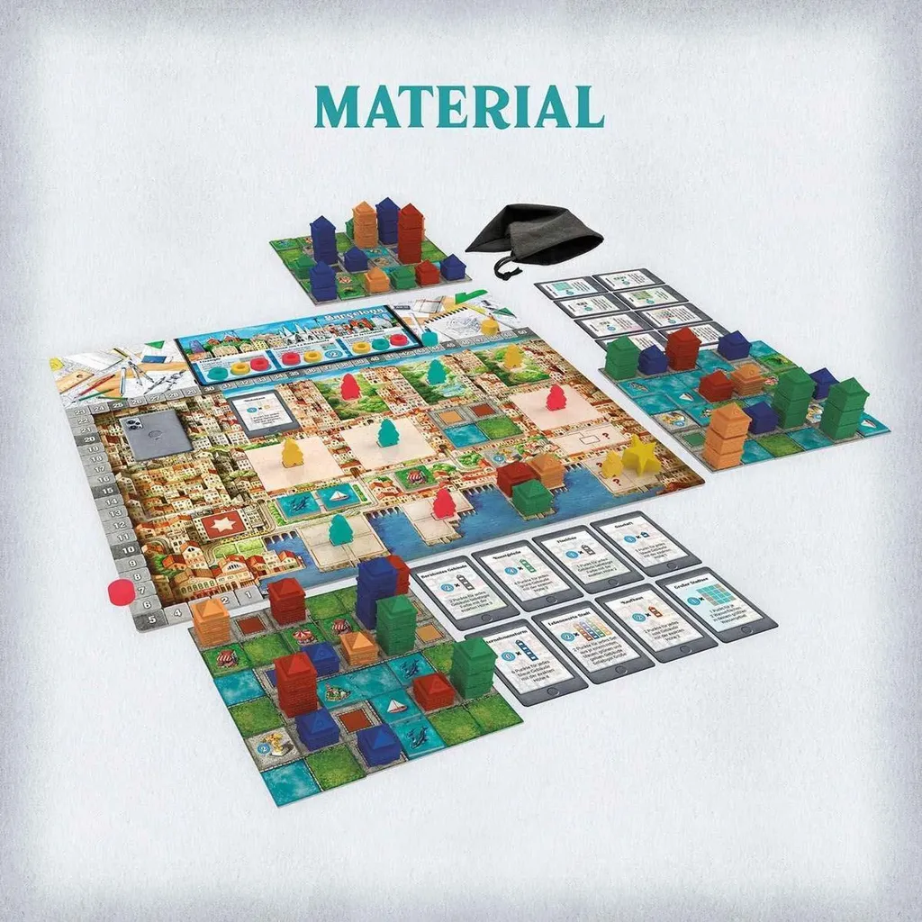 Cities 0 KOSMOS Jeu de Réflexion avec Tuiles de Construction Modulables - 7