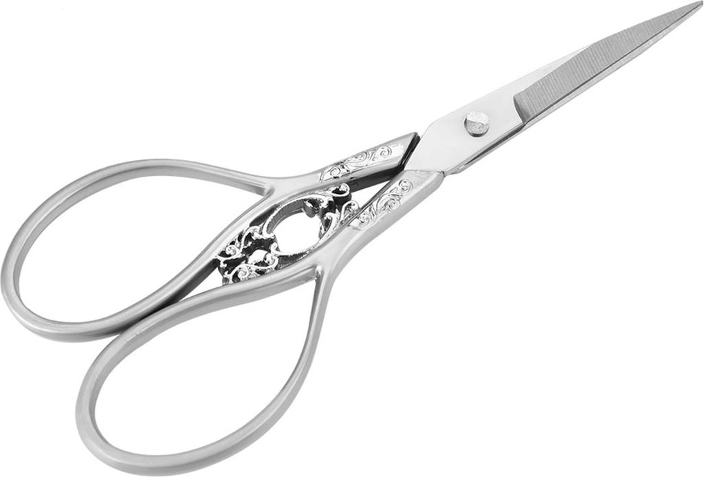 Edelstahl Schneiderschere Haushaltsdien -Nähzubehör (Silber mit Splittermuster)