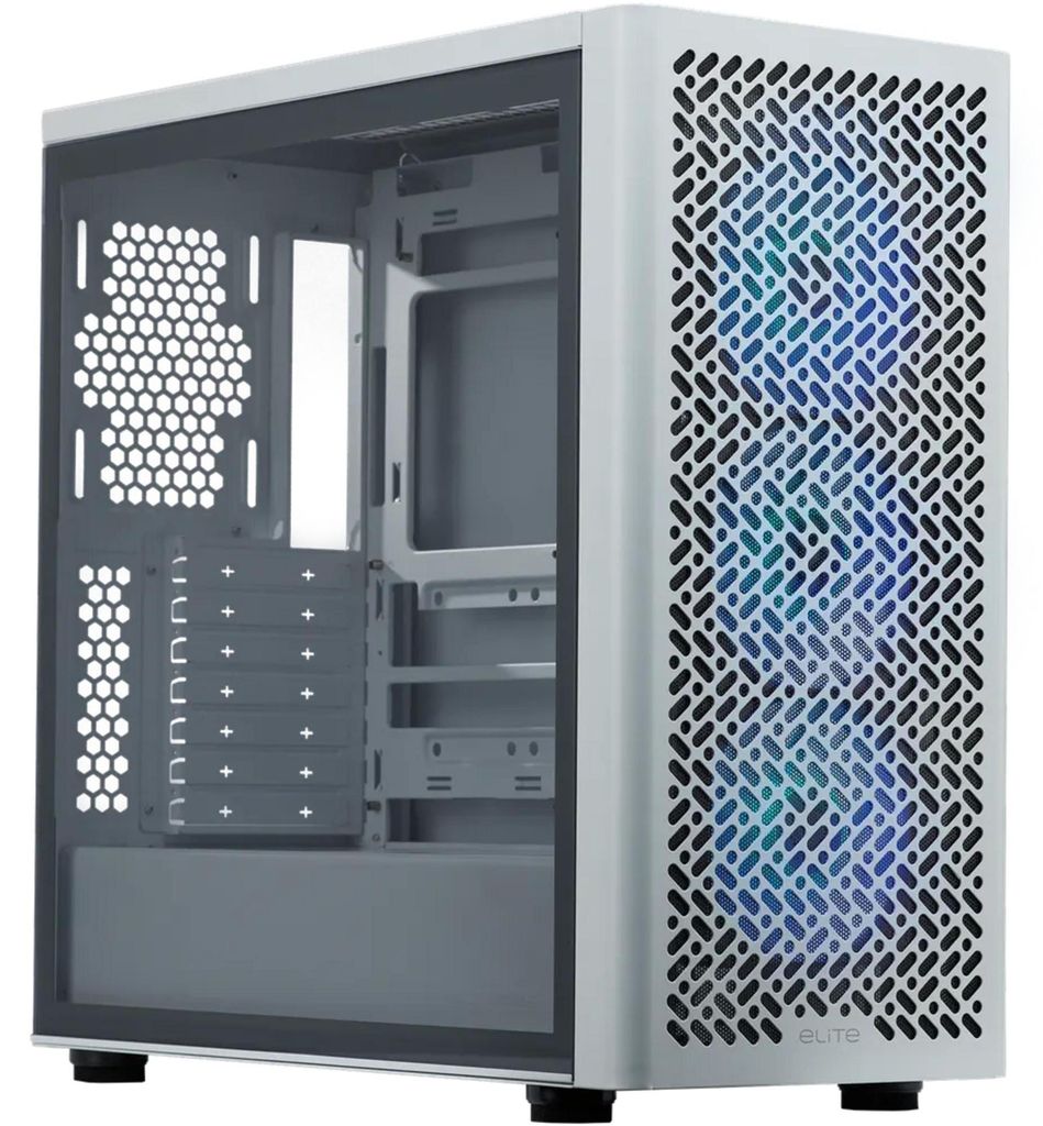 Cooler Master Elite 502 , Tower-Gehäuse, (Tempered Glass)