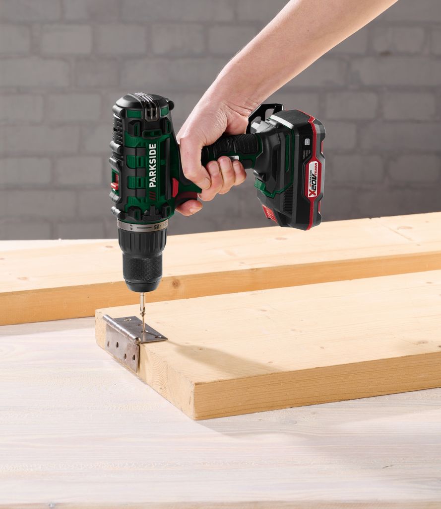 PARKSIDE® 20 V 2in1 Akku-Bohrschrauber Starterset »PABS Produktbild 3
