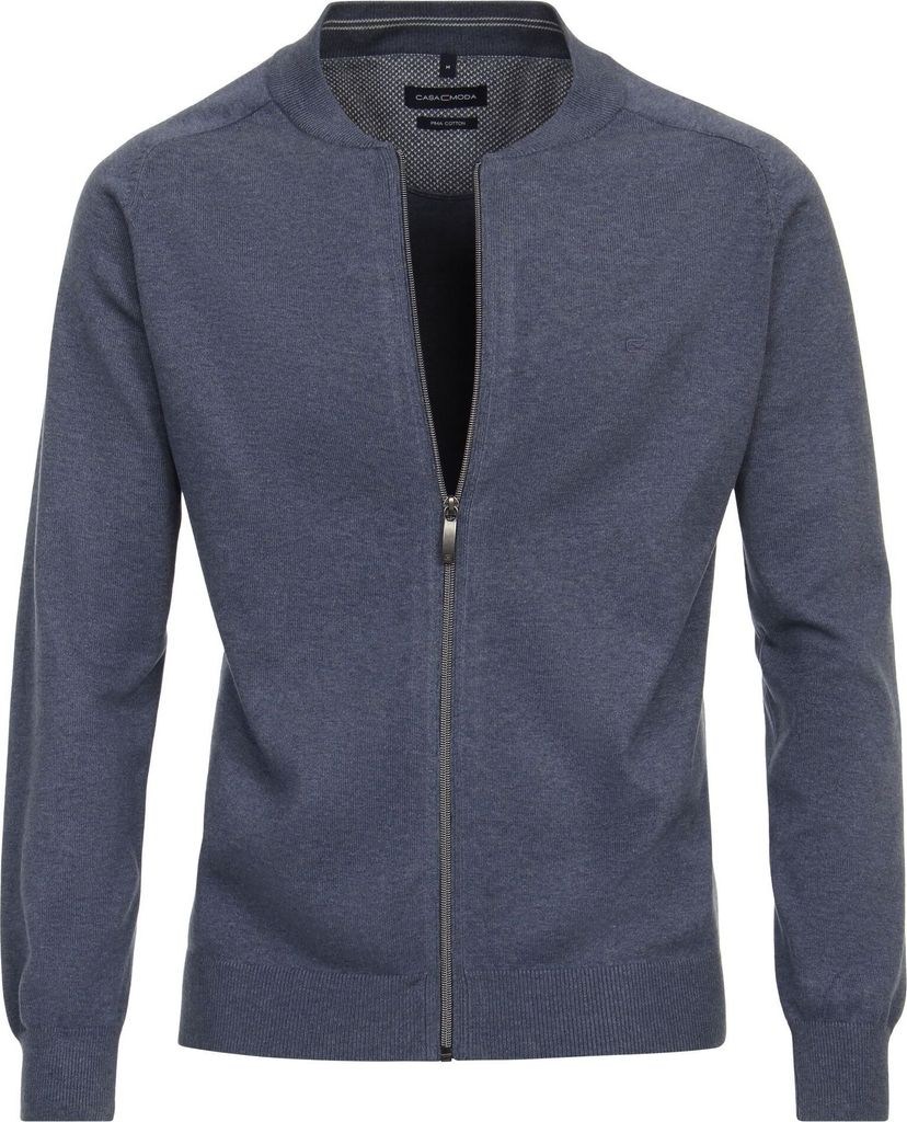 Casa Moda - Herren Strickjacke unifarben in verschiedenen Produktbild 