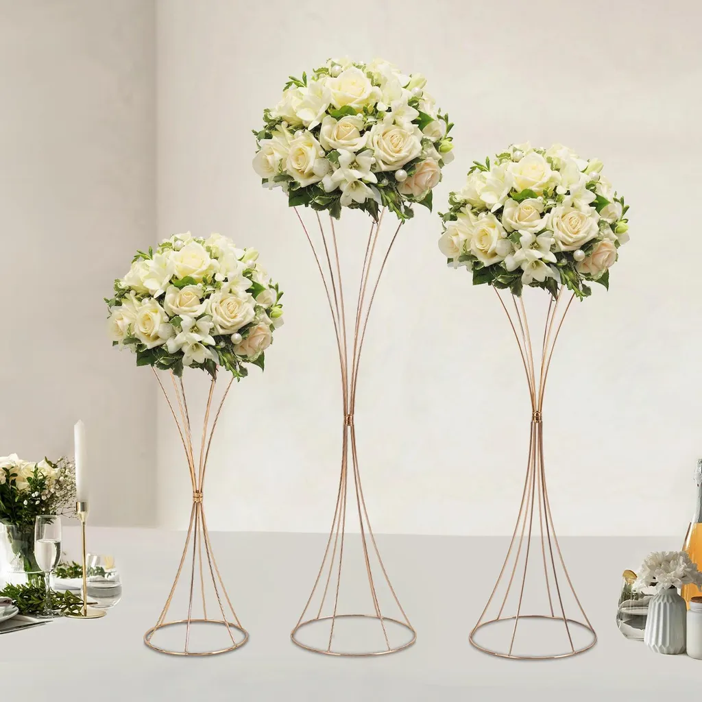 Supports à fleurs sablier stables : la solution pour vos centres table