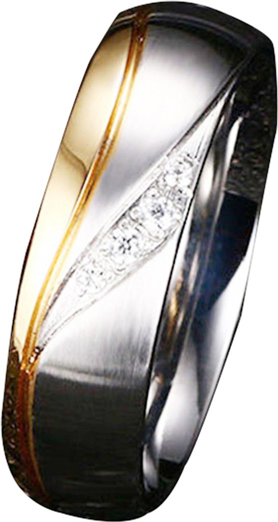 Modischer, vergoldeter Titanstahl-Liebhaberring, Ehering, Brautschmuck, Geschenk-Mädchen,US 6