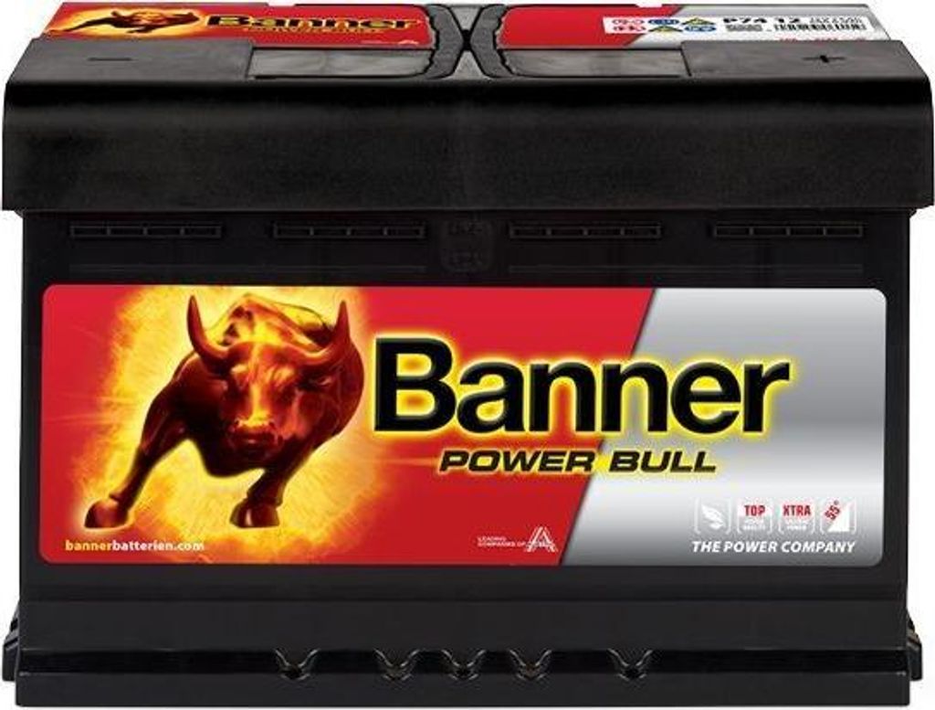BANNER Starterbatterie 12V 74Ah 680A/EN B13 für Auto LKW Produktbild 