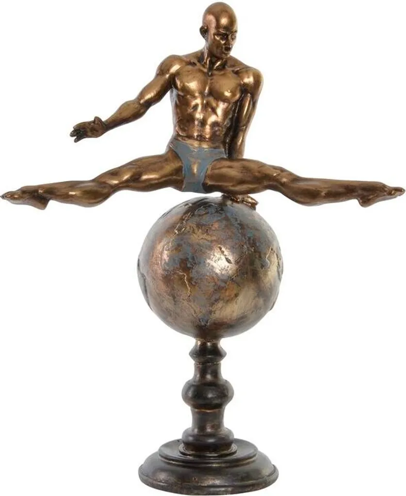 Figurine Turner DKD Home Decor Or en Résine Moderne 36 x 19 x 46 cm