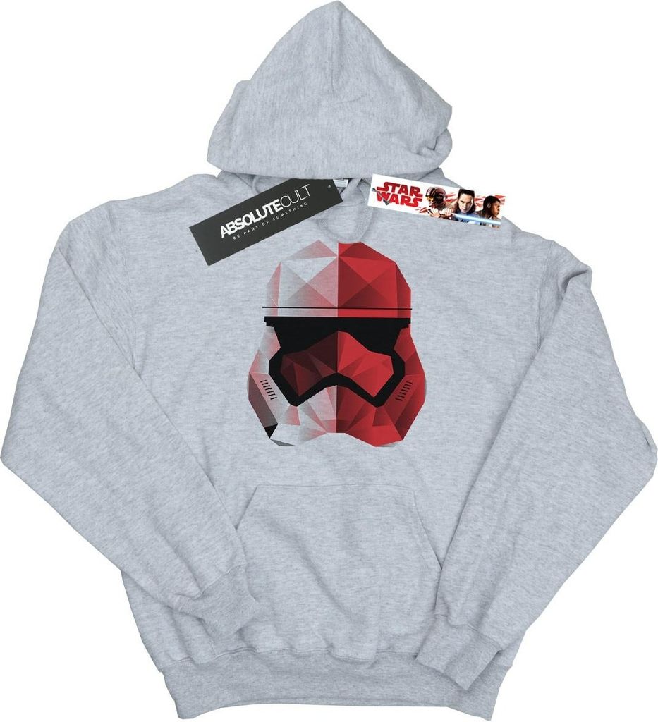 Star Wars: The Last Jedi - Kapuzenpullover für Jungen BI1970 (116) (Grau)