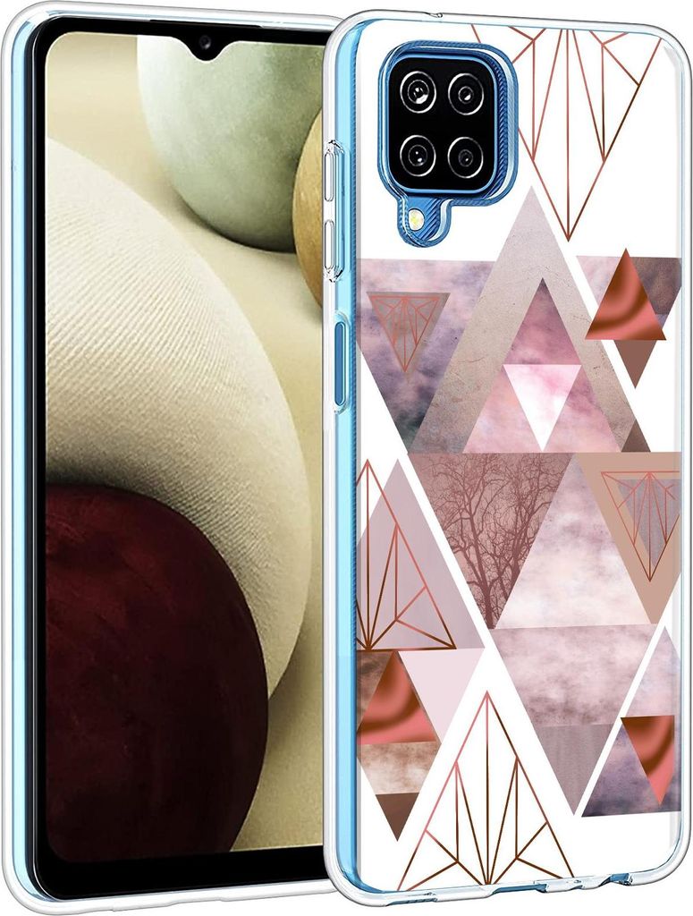 Handyhülle für Samsung Galaxy A22 4G / M22 Hülle Silikon Motiv Muster Case Schutzhülle