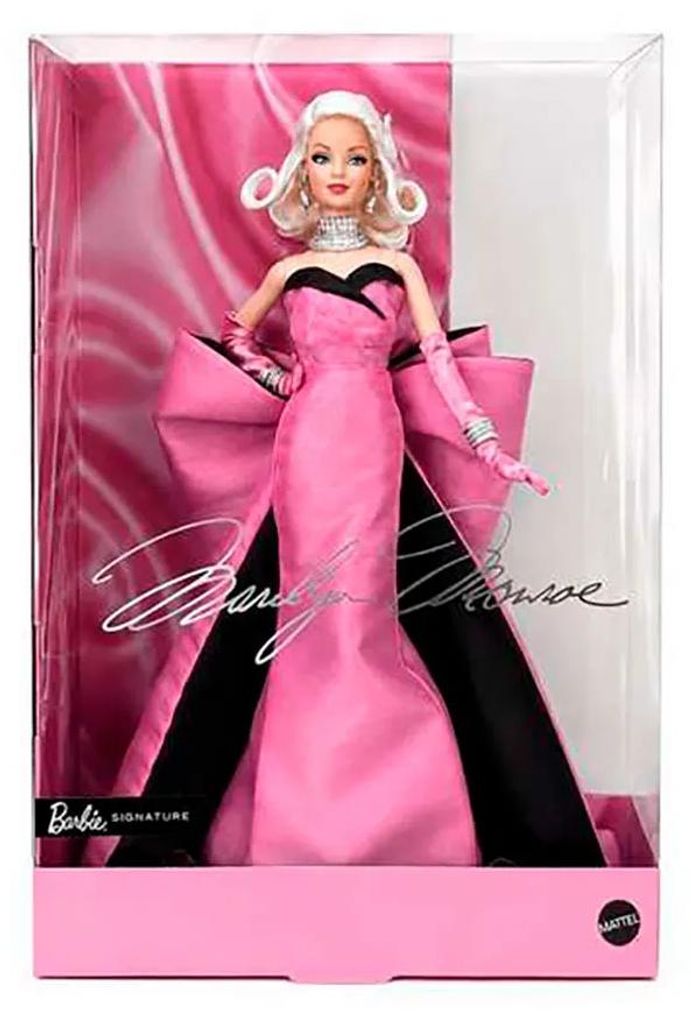 Poupée Barbie Marilyn Monroe, couleur rose. Pour enfants, Image du produit 