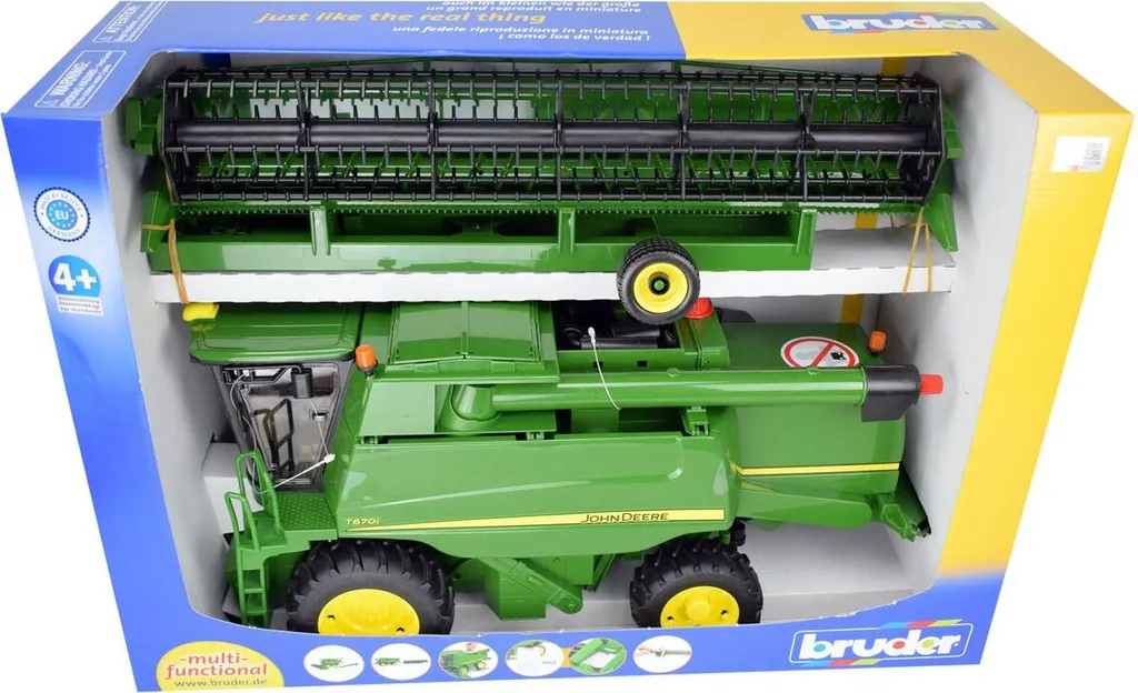 Bruder 02132 Moissonneuse-batteuse John Deere T670i avec grains - 27