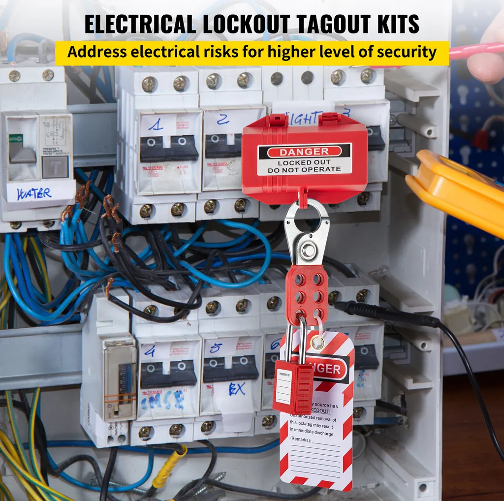 Kit Anti-Risque Électrique 42 Pièces : Sécurisez vos Interventions LOTO