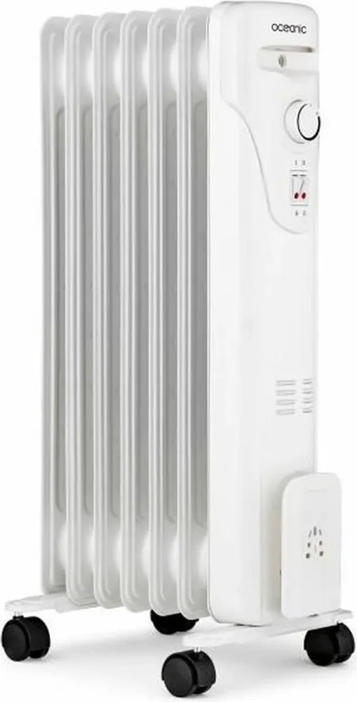 Radiateur Bain d'Huile 1500W Oceanic - Idéal pour Chambre et Bureau