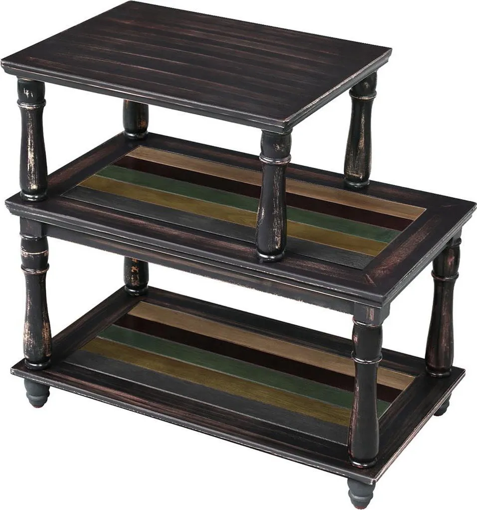 Table d'appoint de style rustique pour chambre ou salon cosy modèle C7