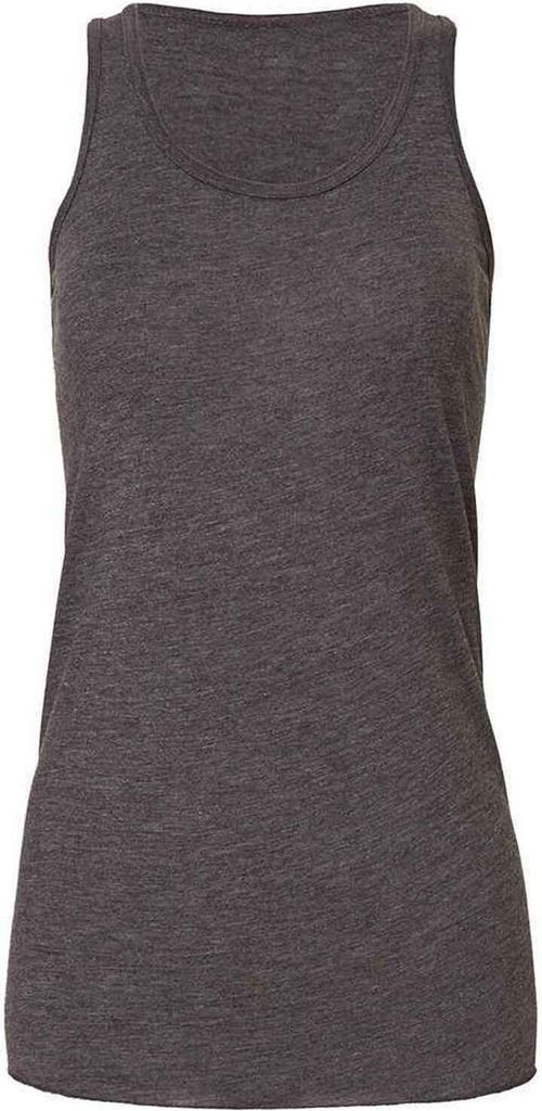 Bella + Canvas - "Flowy" Ärmelloses Oberteil Racerback für Damen RW9598 (40 DE) (Dunkelgrau)