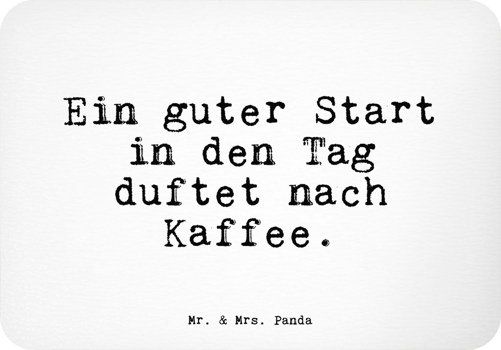 Mr. & Mrs. Panda magnet Ein guter Start in... - Weiß - Geschenk, Guten Morgen, whiteboardmagnet, Kollegen, Kaffee, zettelhalter, Büro, Kühlschra...