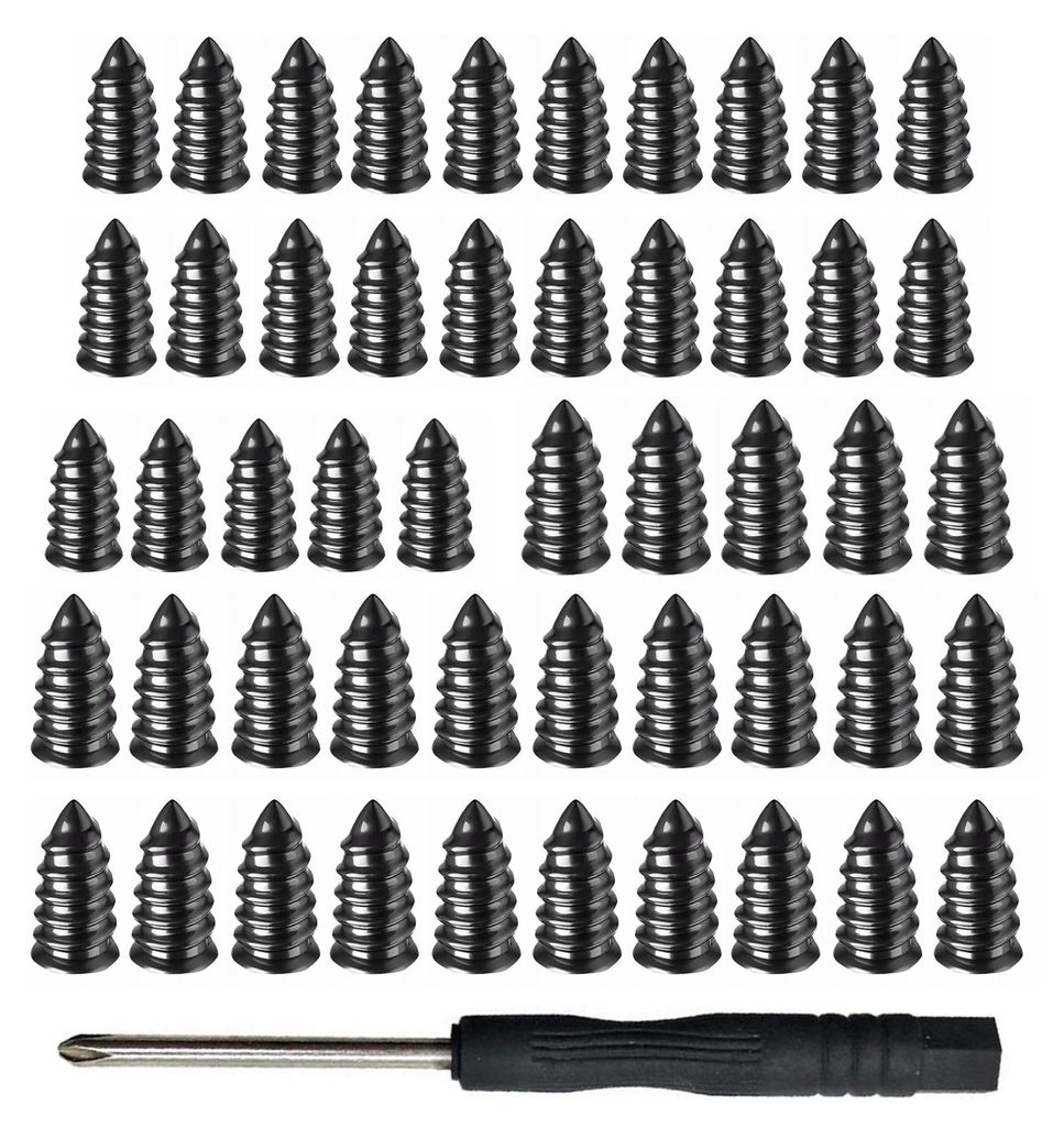 40/50/60-teiliges Reifenreparatur-Gumminagel-Set, Hochleistungs-Schraubnägel für Auto, Motorrad, LKW, Staubsauger, Reifenreparaturschrauben