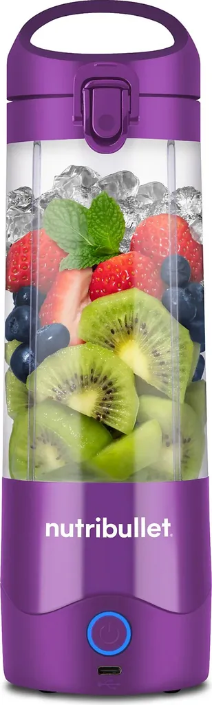 Mini blender rechargeable violet velours NBP003PU pour fruits et shakes