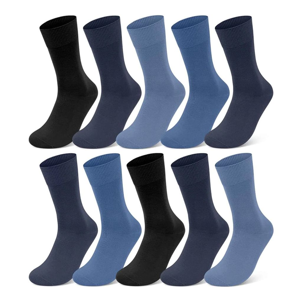 10 Paar Socken 100% Baumwolle Damen & Herren Socken ohne Produktbild 