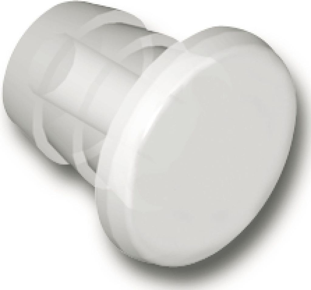 TD4 Türanschlagdämpfer zum Einbohren, Ø 8 x 1,5 Bohrmaß: ø5 x 5,5 transparent
