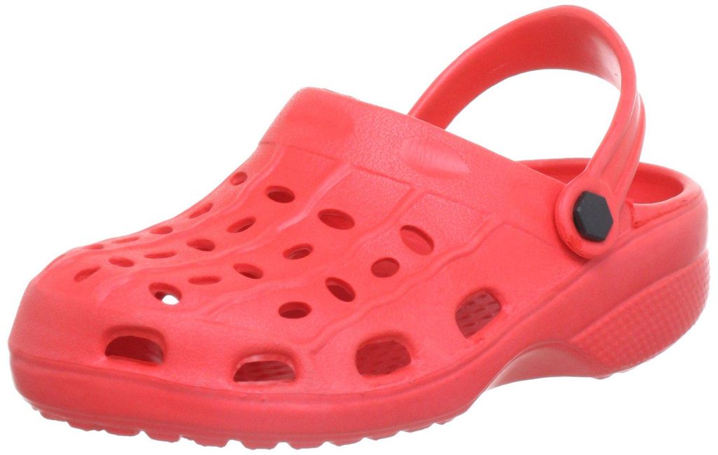 PLAYSHOES 171727, Instappers, Uni, Kinderen, Rood, Effen, Productafbeelding 
