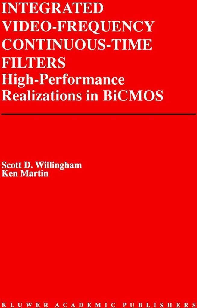 Integrated Video-Frequency Continuous-Time Filters