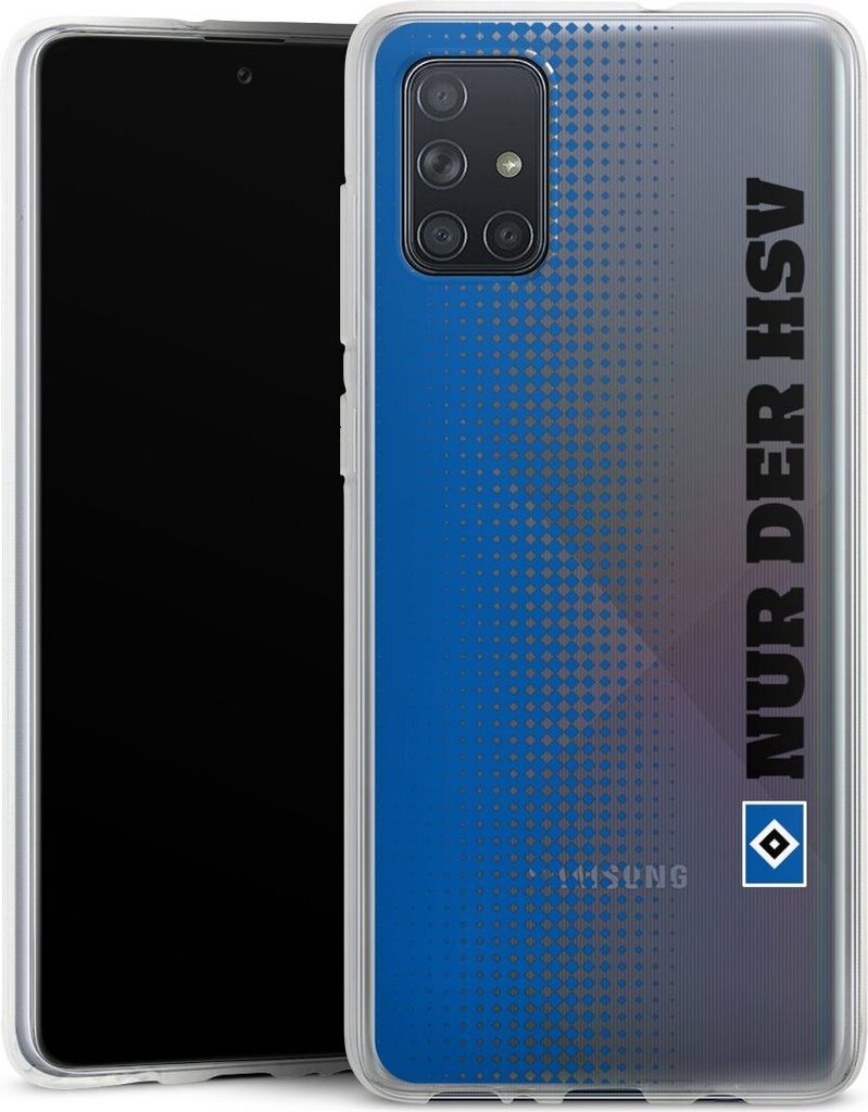DeinDesign Handyhülle für Samsung Galaxy A71 Silikon Hülle Case Smartphone Schutzhülle HSV Logo transparent