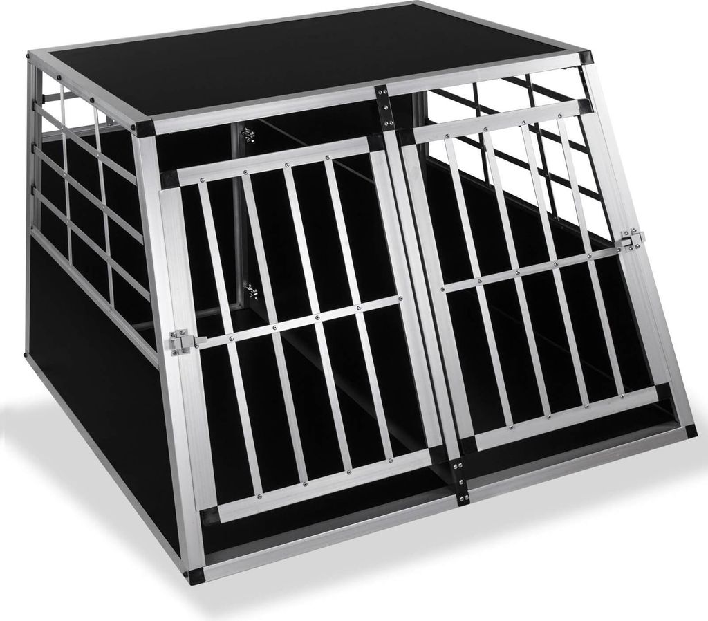 Autotransportkäfig für Hunde 105x91x69 cm Bello 2