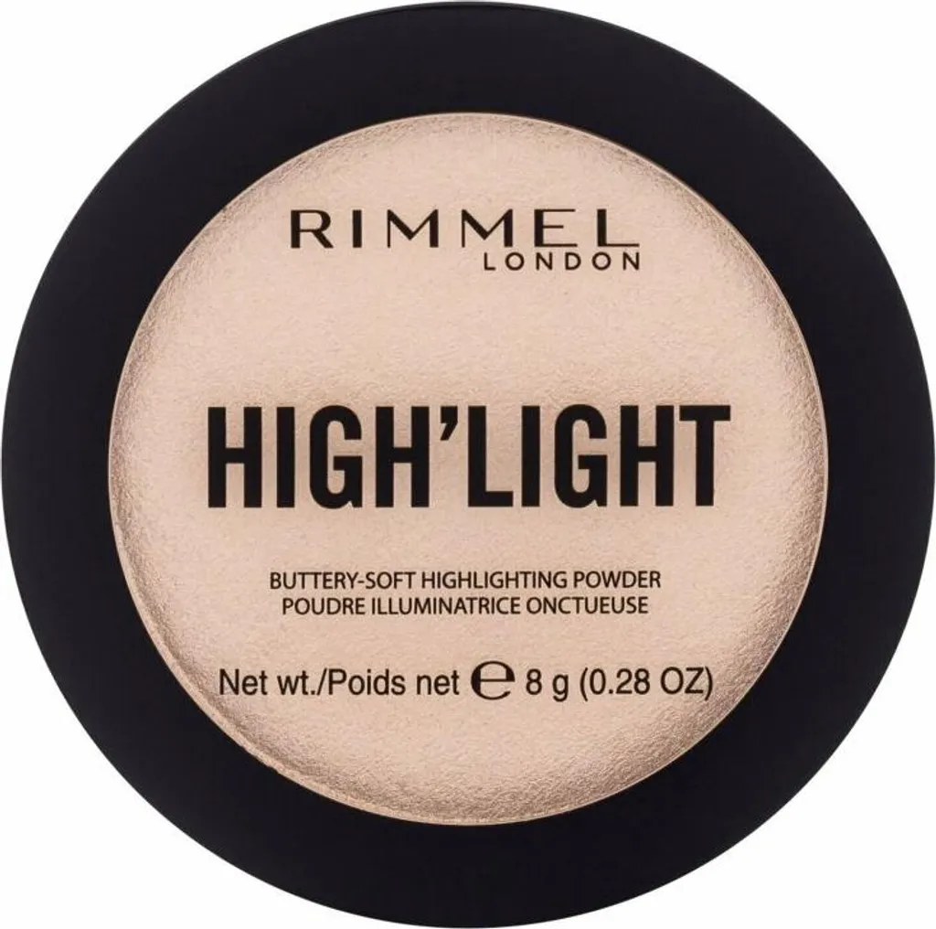 Rimmel London High'light 001 Stardust Enlumineur Poudre 8g Teint Éclat
