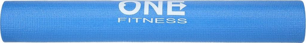 Tappetino yoga antiscivolo blu One Fitness Immagine del prodotto 