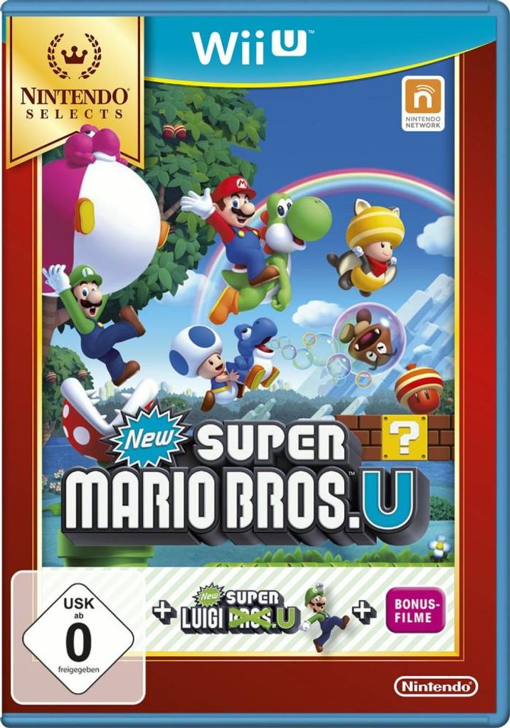 Nintendo Selects - New Super Mario Bros. U + New Super Produktbild 