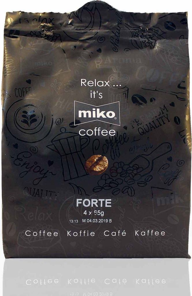 Miko Coffee Forte Pouch - 48 x 65g Kaffee im Filterbeutel, Filterkaffee