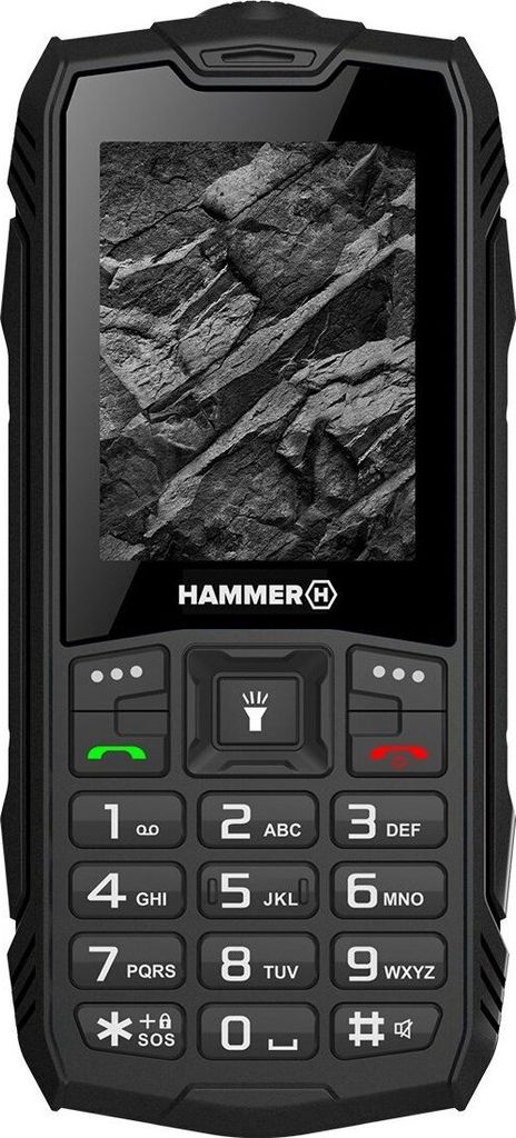 myPhone Hammer Rock, Na výšku, Dual SIM, 6,1 cm (2.4"), 0,3 Obrázek produktu 