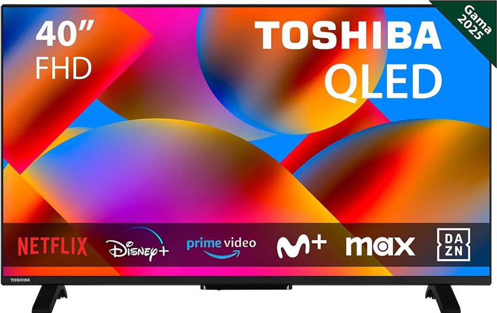 Toshiba 40QV2F63DG, 101,6 cm (40"), 1920 x 1080 px, Full Zdjęcie produktu 