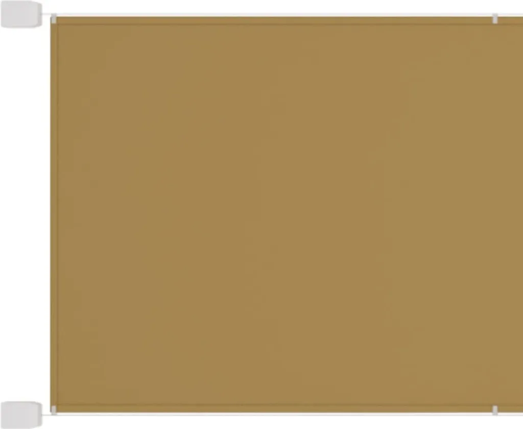 vidaXL Tenda Verticale Beige 60x1000 cm Oxford | Privacy e Sole - 2
