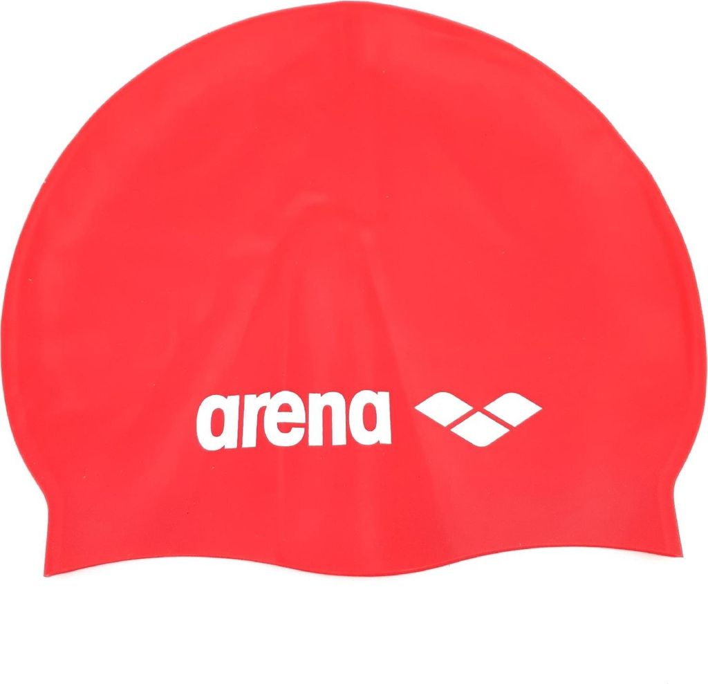 Arena Classic Silicone, Rot, Weiß, Kappe, Unisex, Produktbild 
