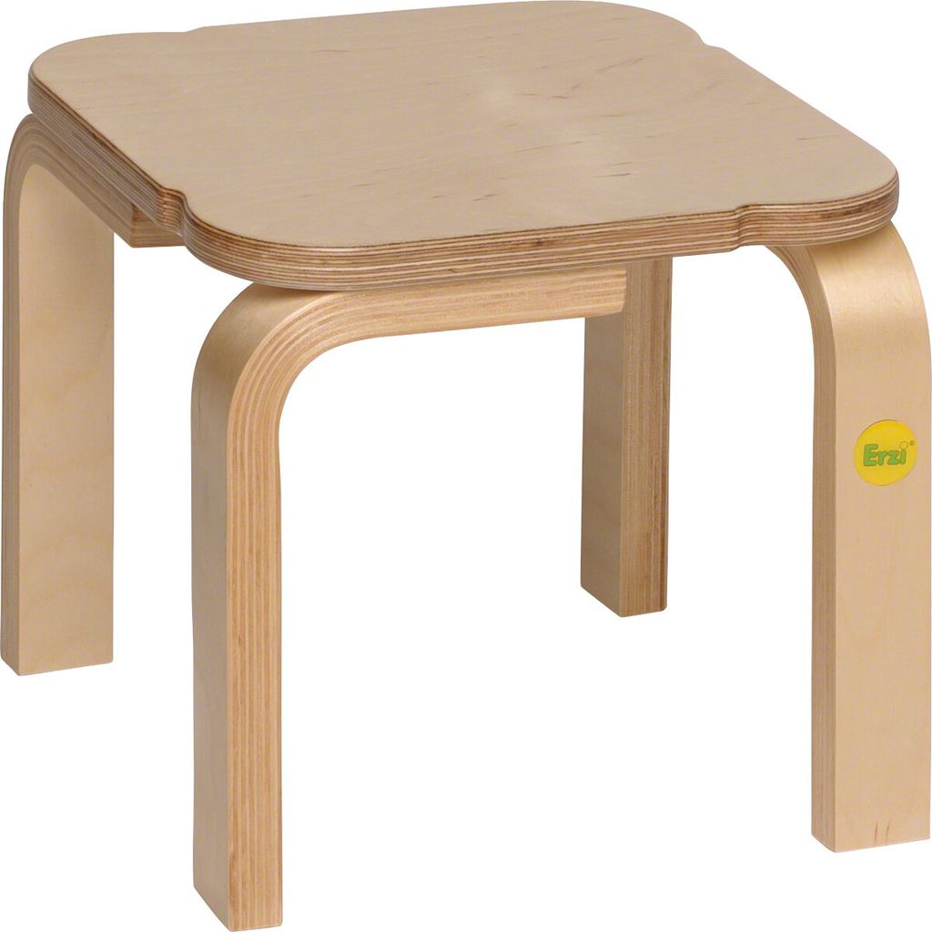 Erzi Hocker aus Formholz, stapelbar Produktbild 