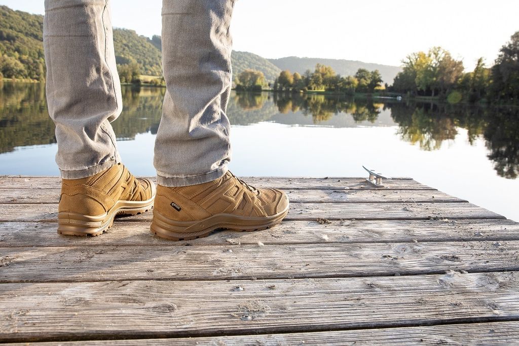 HAIX Black EAGLE Athletic 2.0 V GTX mid coyote Gr. 47 (Uk 11,5), Größe:51 (UK 15), Weite:nv