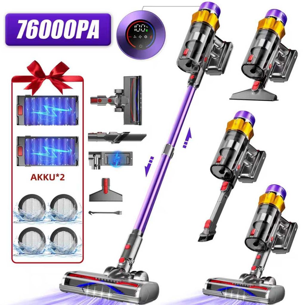 Odkurzacz akumulatorowy Aiibot, 85 000 Pa/70 min, Zdjęcie produktu 