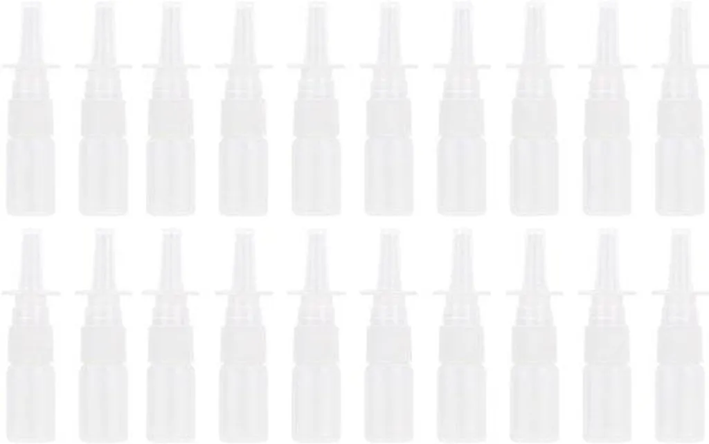 Flacon vaporisateur étanche 10 ml anti-fuite pour huiles - Set de 20 pièces