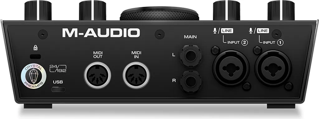 M-AUDIO AIR 192|6 Interface audio USB 2 entrées et 2 sorties haute qualité - 2