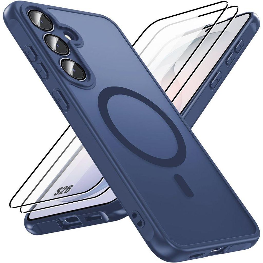 Coque + 2 Verres Trempés pour Samsung Galaxy S26, avec Image du produit 