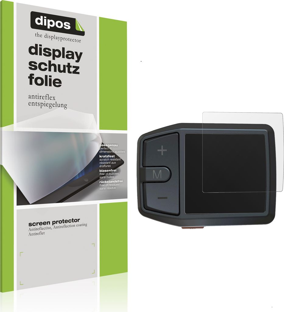 2x Schutzfolie für Bafang DZ41 matt Displayschutzfolie Folie Display Schutz dipos