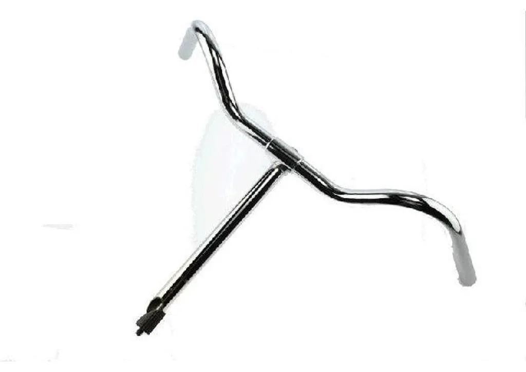 Humpert Guide 30 cm chromé fixe - Barre de maintien vélo de haute qualité